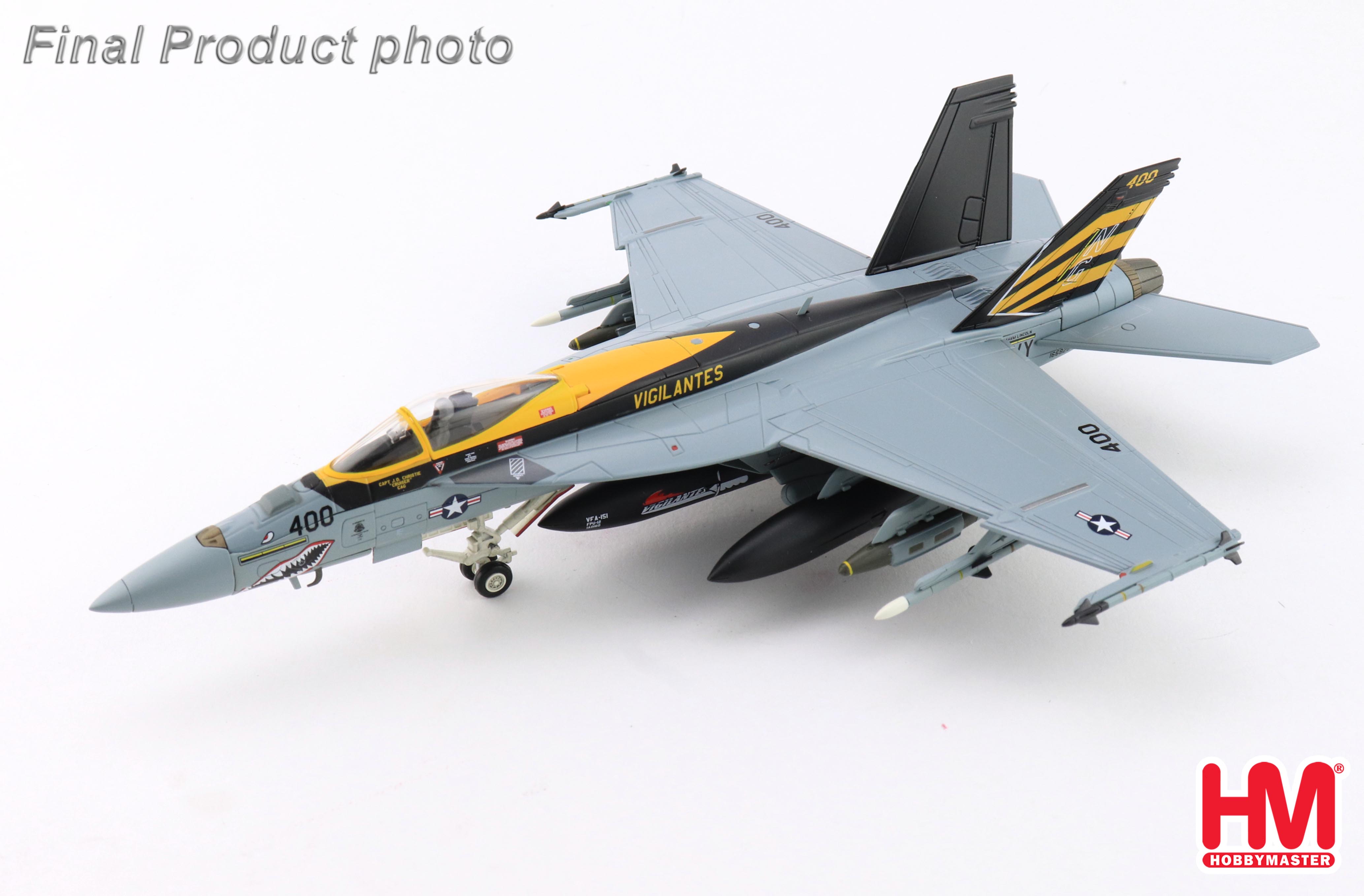 F/A-18E Vigilantes 166828, VFA-151, USS Lincoln, 2021